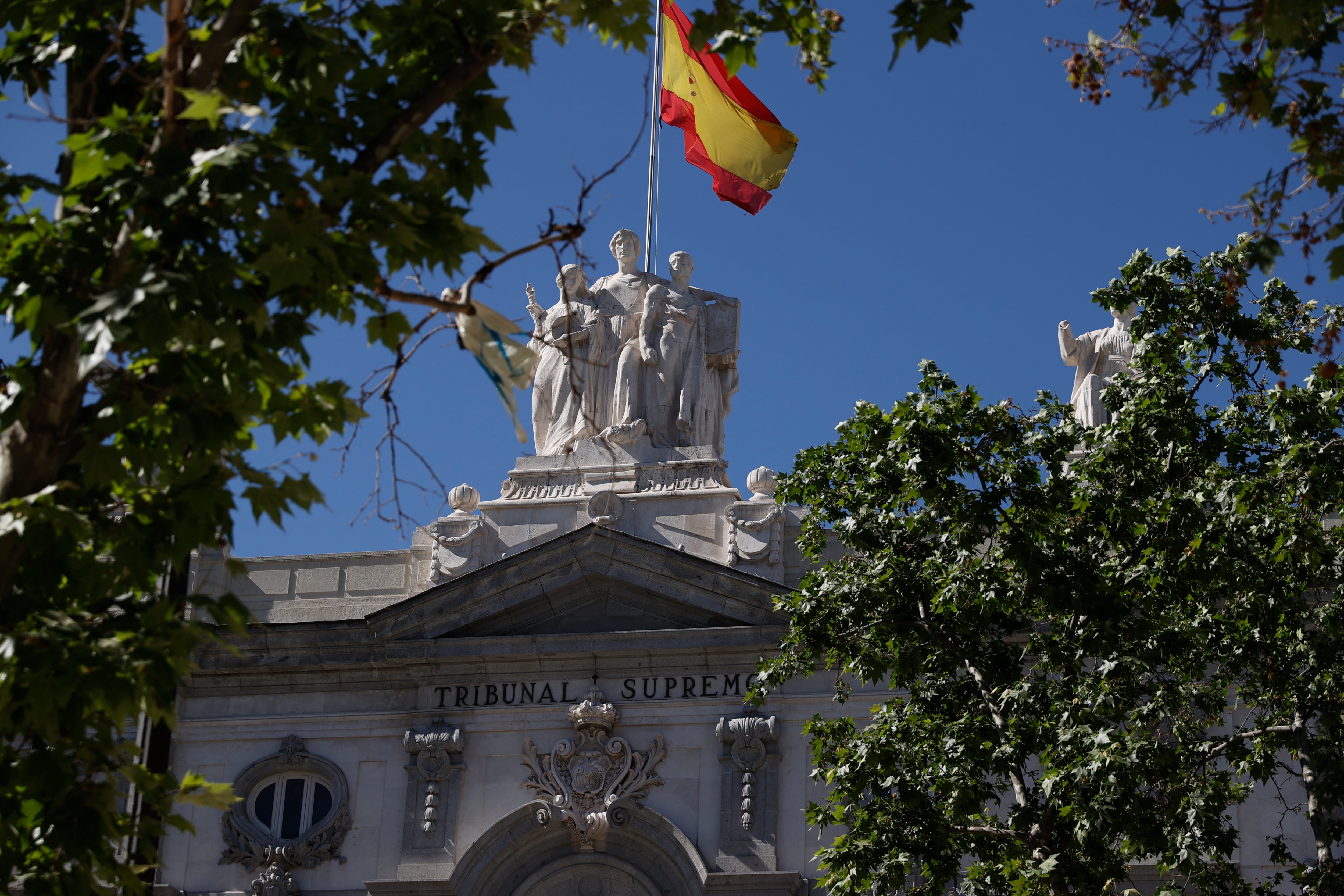 Fachada del Tribunal Supremo.