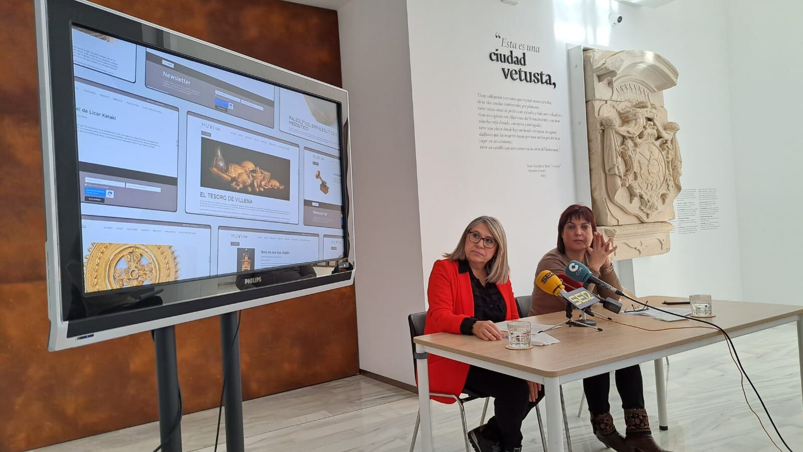 Momento de la presentación