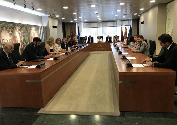 Diputación Permanente de la Asamblea Regional constituida el pasado 3 de julio de 2023, tras los comicios del 28M