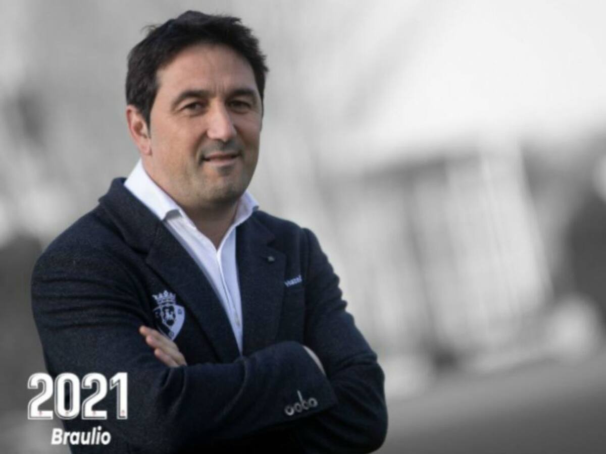 Osasuna renueva a Braulio Vázquez como director deportivo hasta 2021