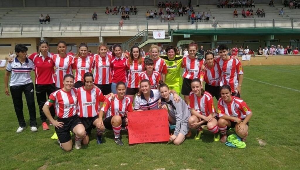 El CD Castejón Femenino anuncia que, después de 20 años, renuncia a la categoría Autonómica Navarra de fútbol por falta de plantilla