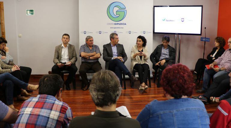 Acto de la Diputación para dar a conocer uno de los proyectos de la institución celebrado a comienzos de junio.