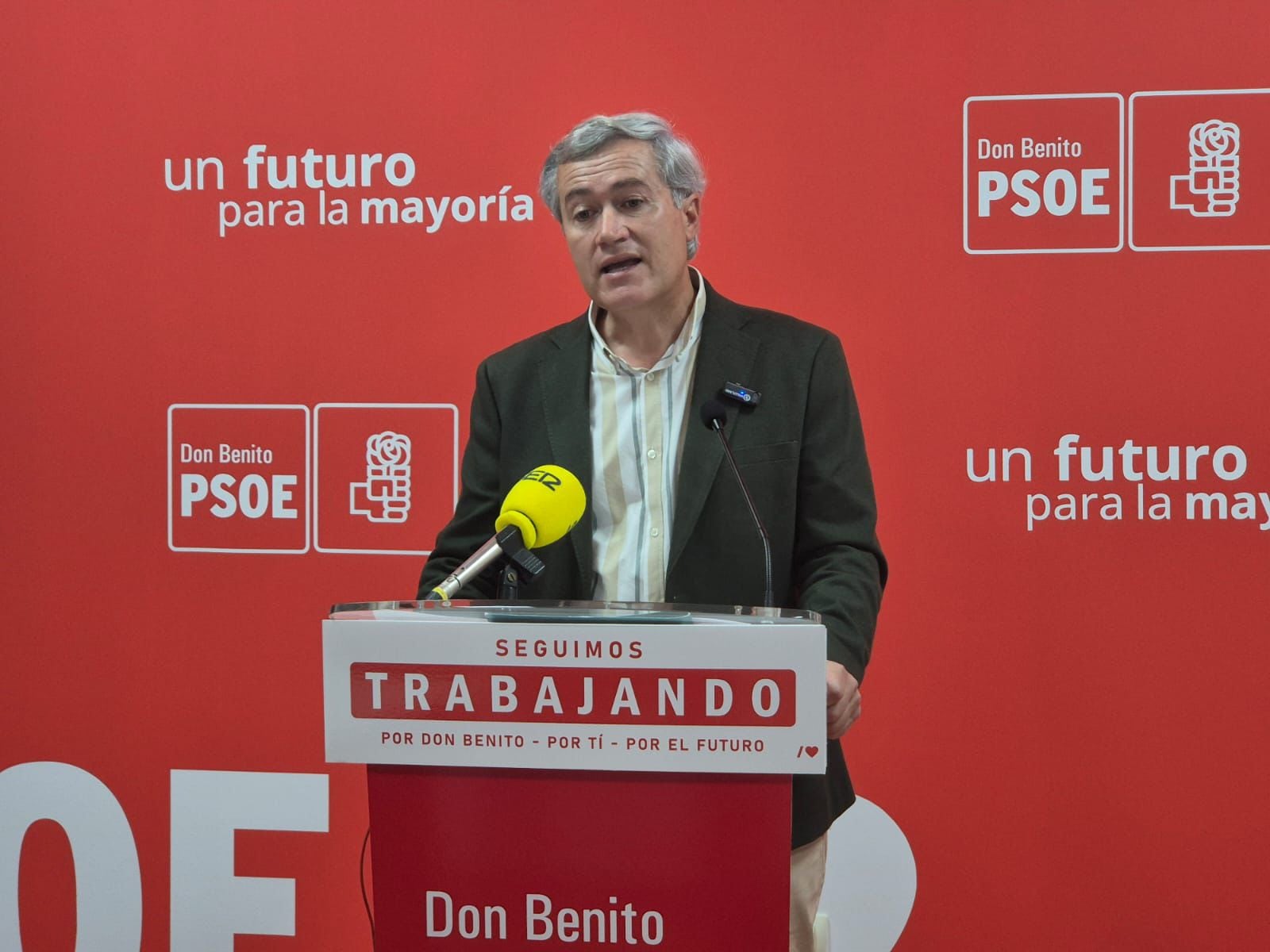 El PSOE de Don Benito critica la gestión deportiva y de los plenos del Gobierno local