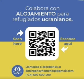 QR de la organización Emergency Home