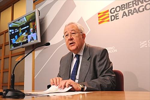 José Ángel Biel, en una imagen durante su etapa como vicepresidente del Gobierno de Aragón