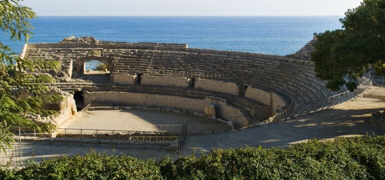 Imatge de l'Amfiteatre, una de les parades de la ruta dels primers cristians.