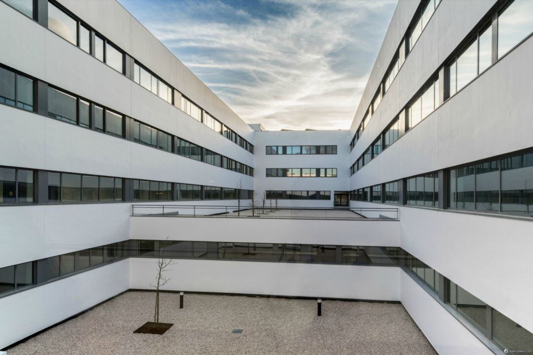 Zona interior del Hospital de la Serranía