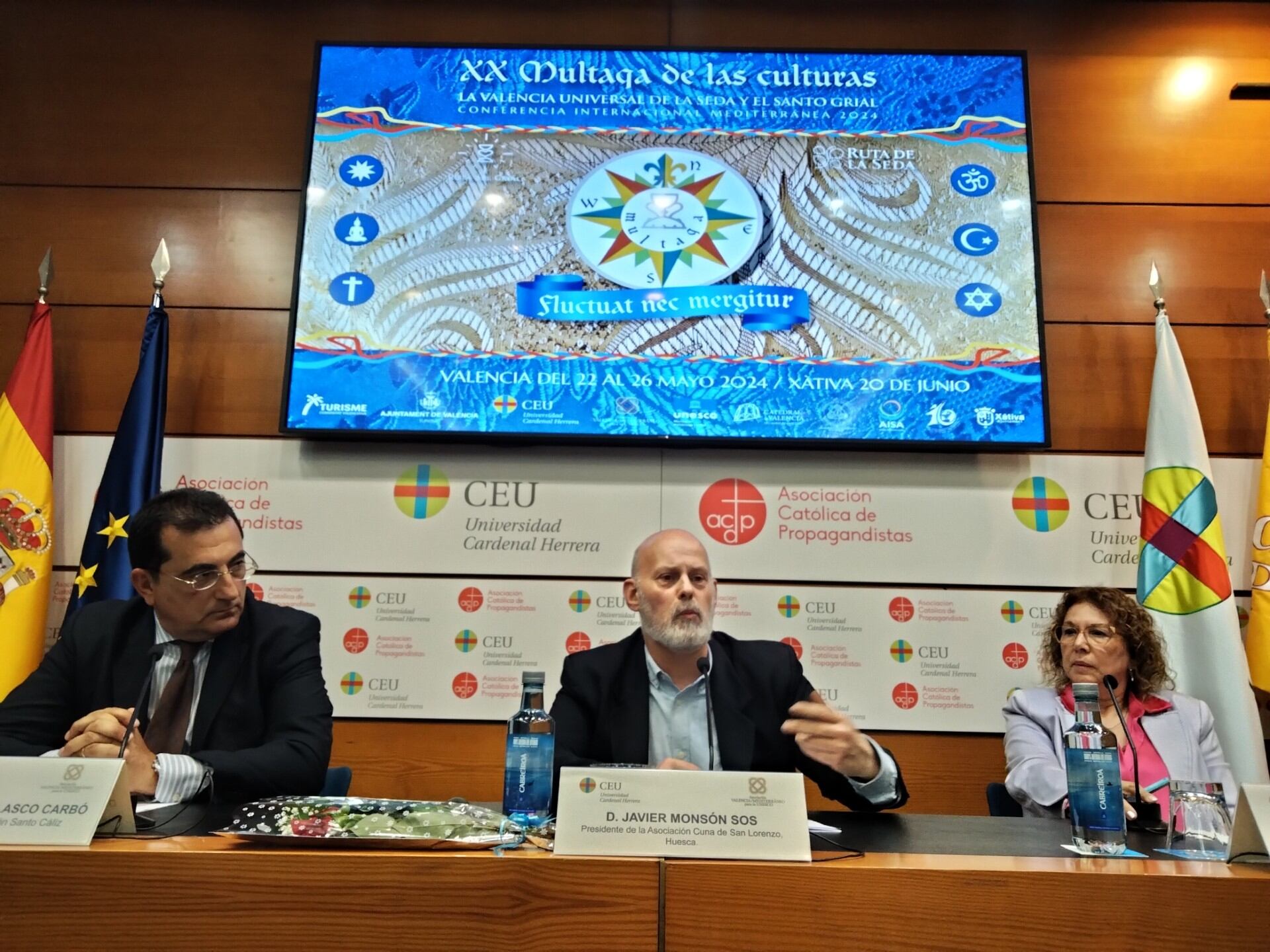 Representantes de Huesca cuna de San Lorenzo