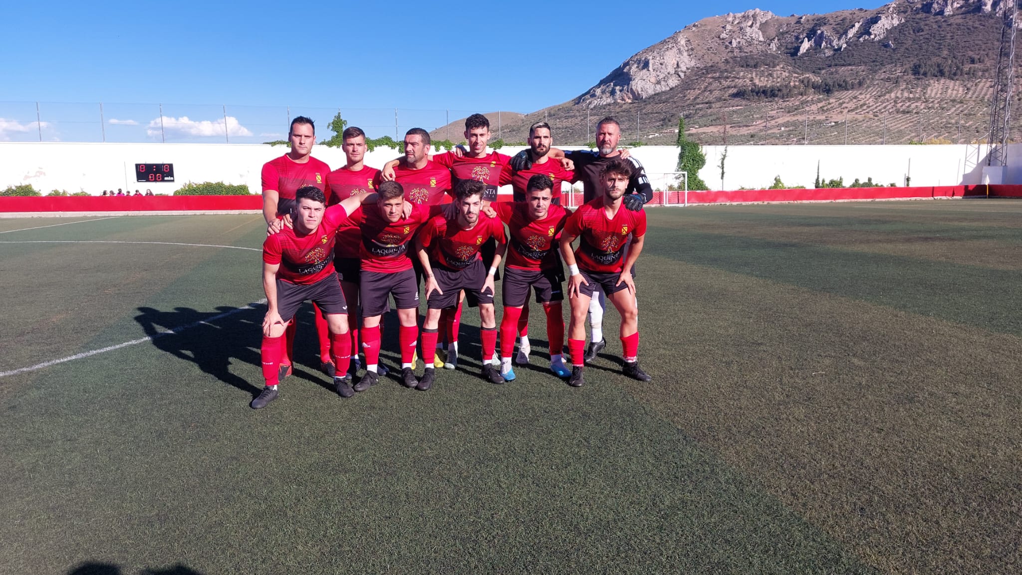 Equipo titular del Jódar C.F. frente al Fuensanta C.F.