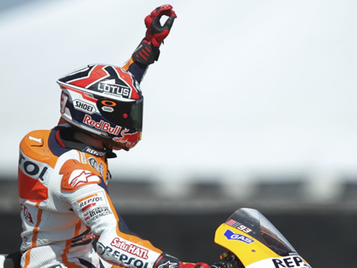 Márquez vuelve a igualar a Agostini