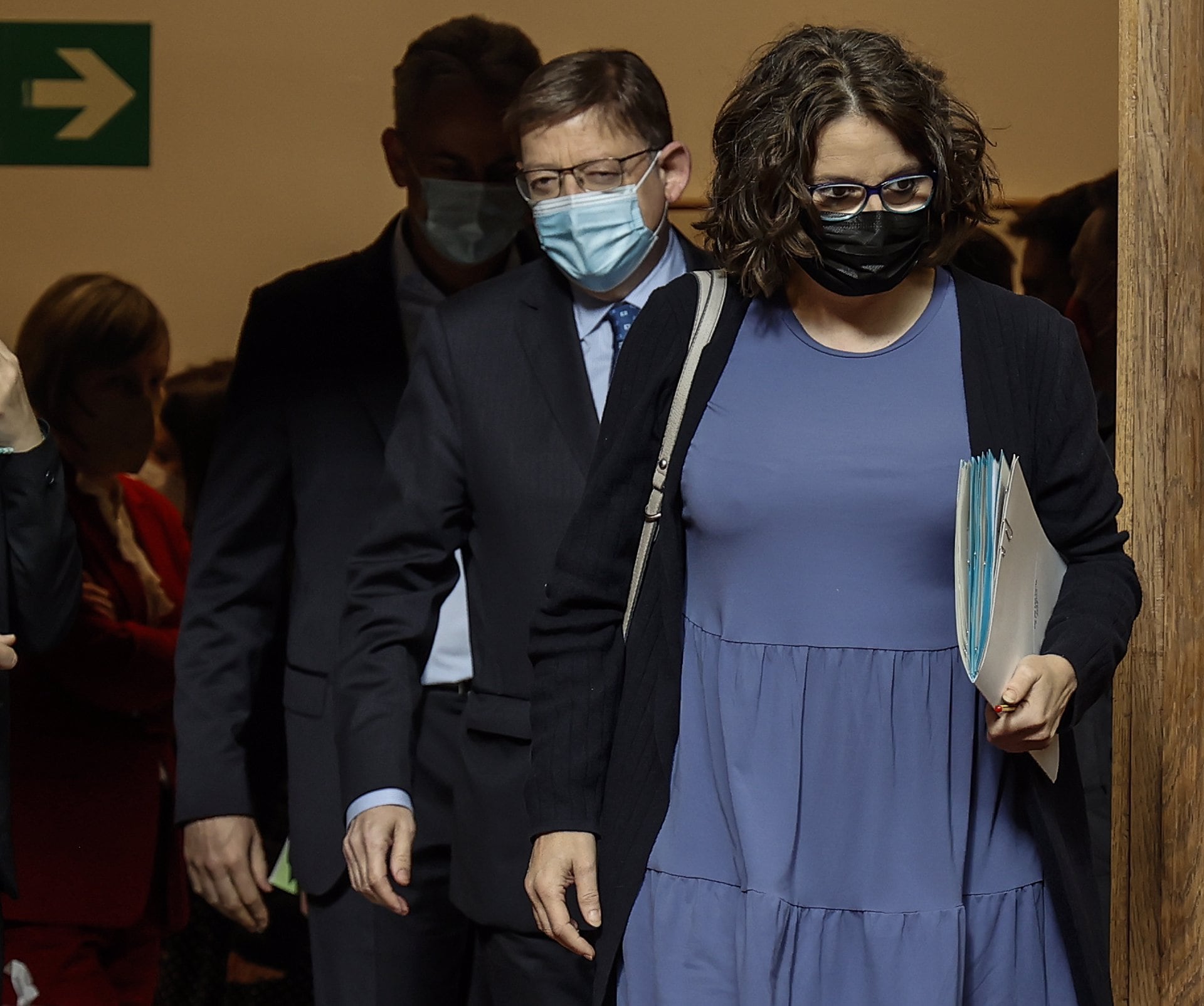 Mónica Oltra y Ximo Puig