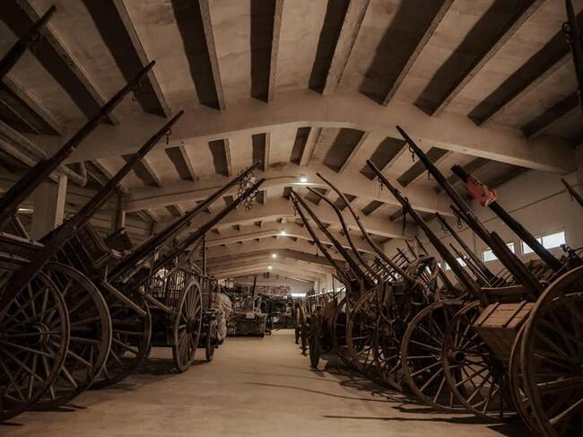 Almacén del Museo de Villena