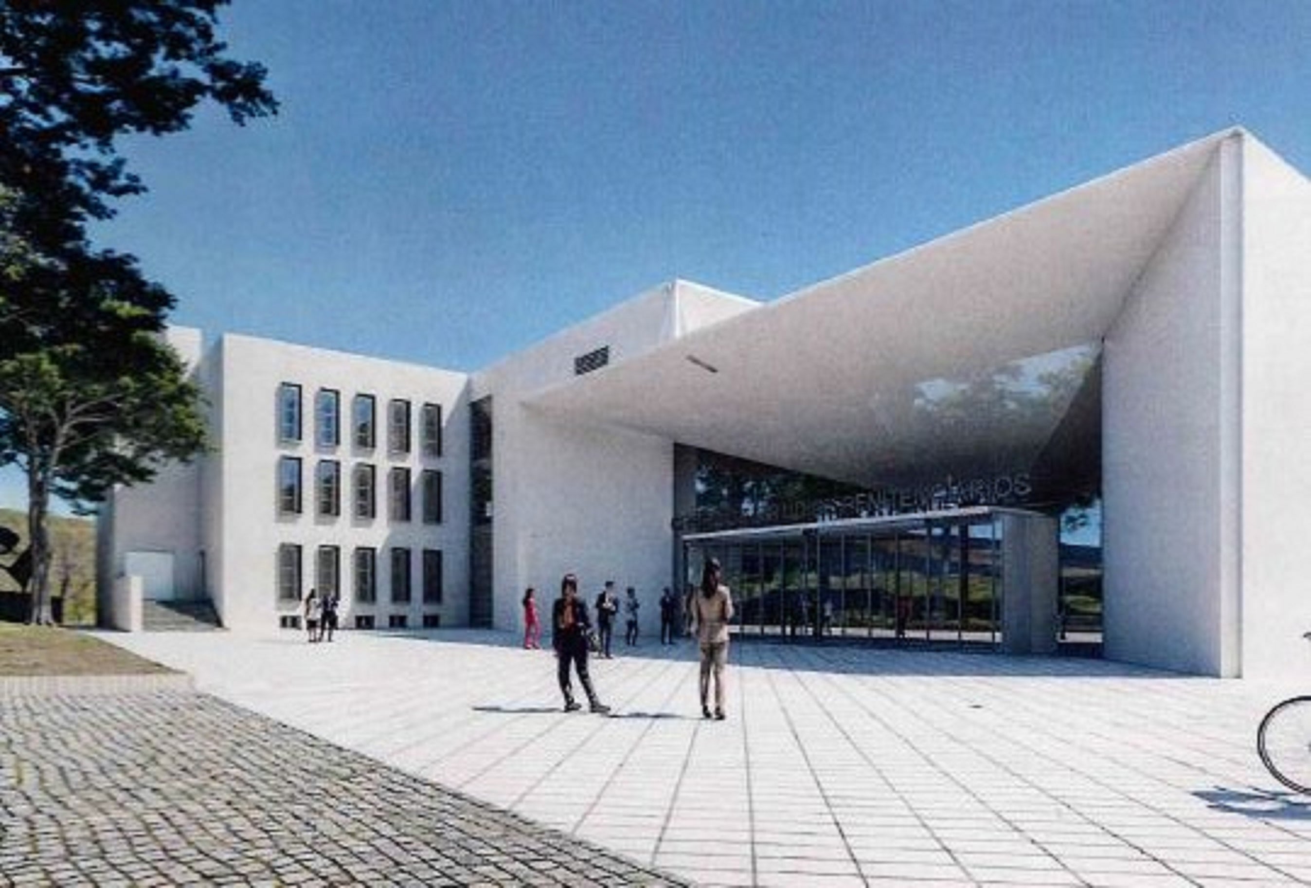 Maqueta del Centro de Estudios Penitenciarios de Cuenca.