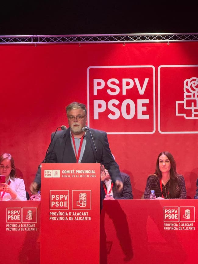 Comité provincial del PSOE en Villena