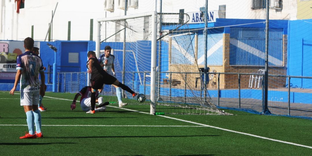 Un momento de un partido.