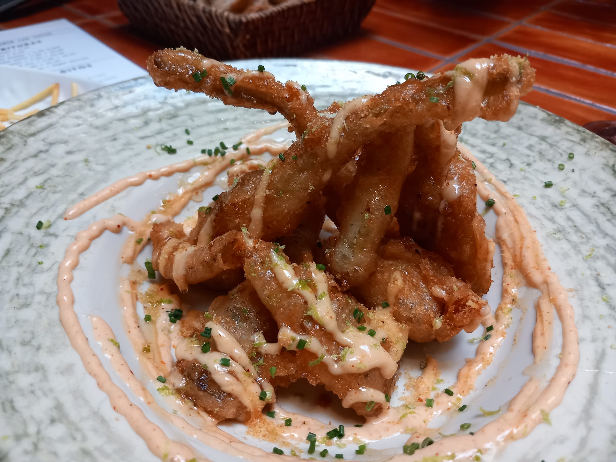 Alcauciles a la japonesa