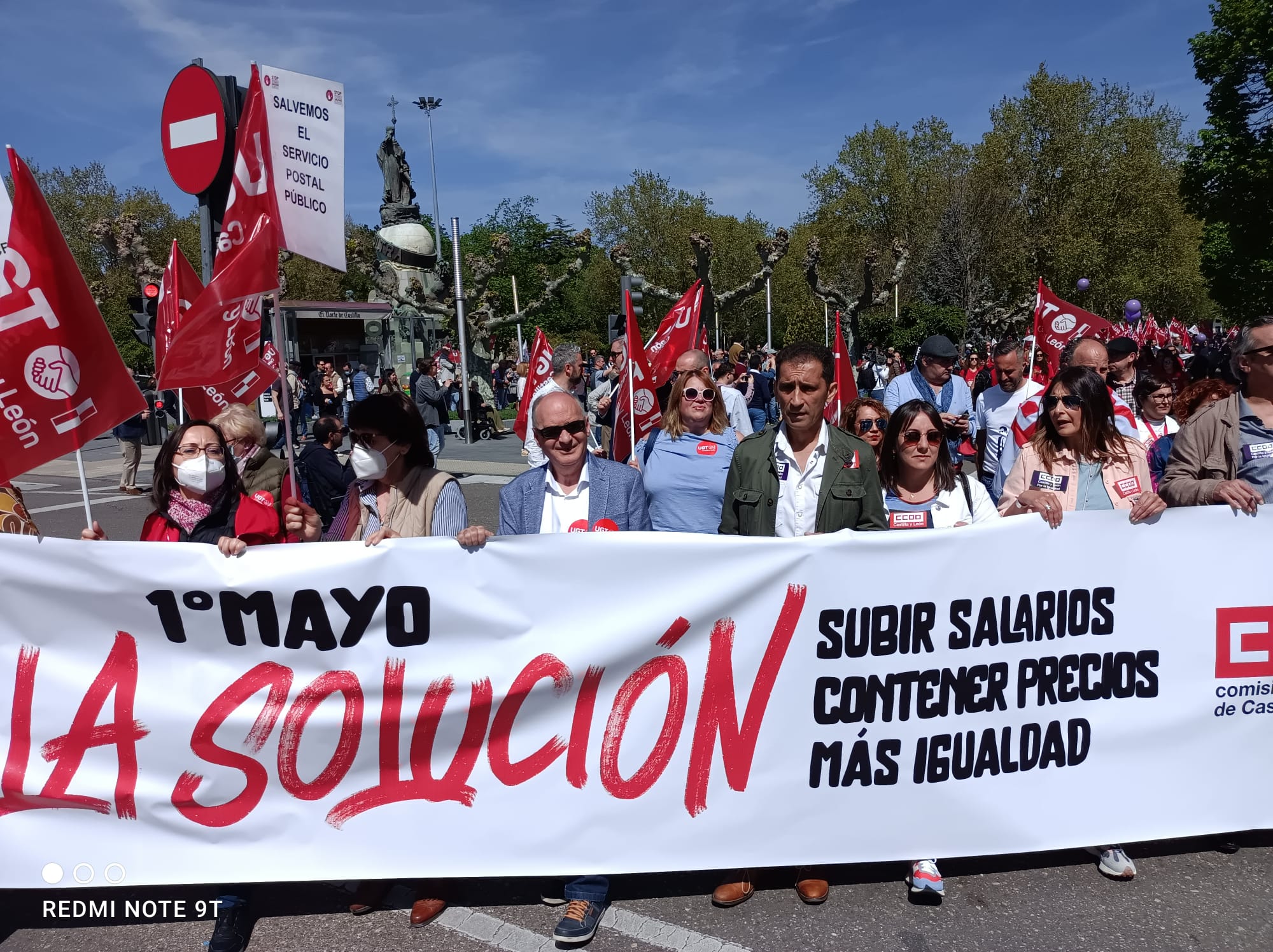 Manifestación 1 Mayo en Valladolid