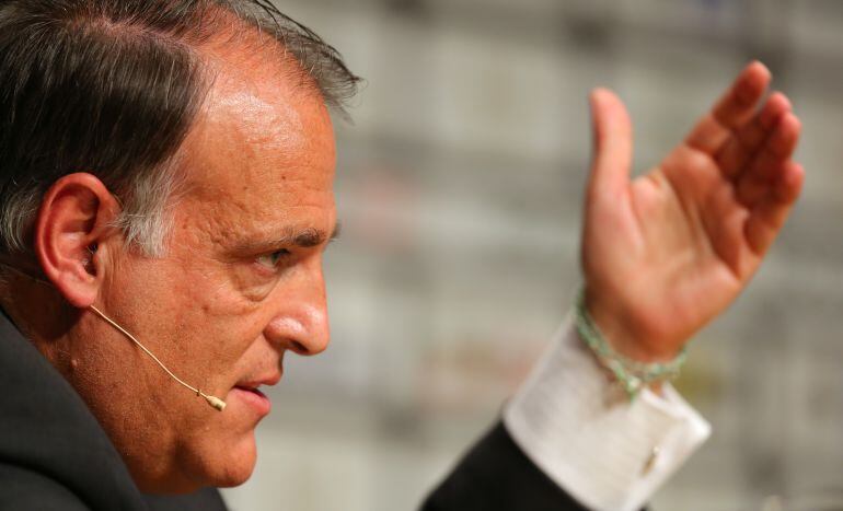 Javier Tebas, presidente de la Liga de Fútbol Profesional