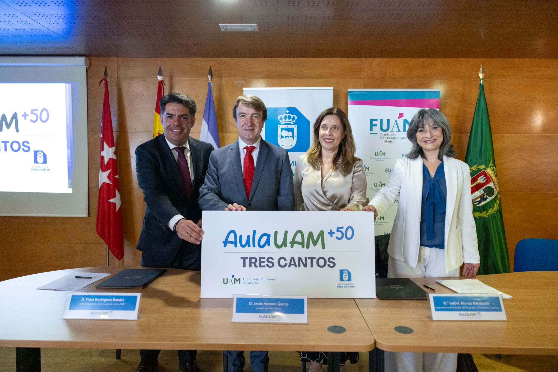 Presentación del Aula UAM +50 en Tres Cantos