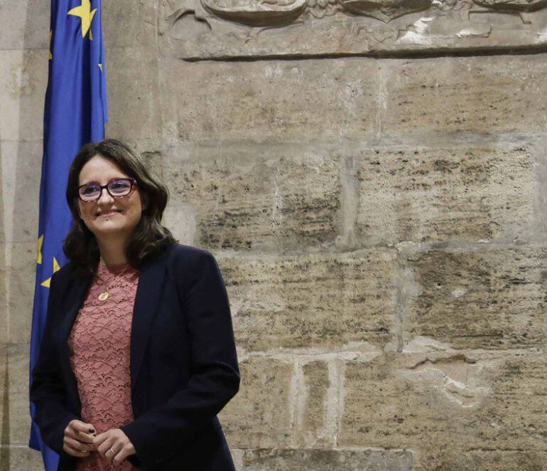 Mónica Oltra, en una comparecencia reciente