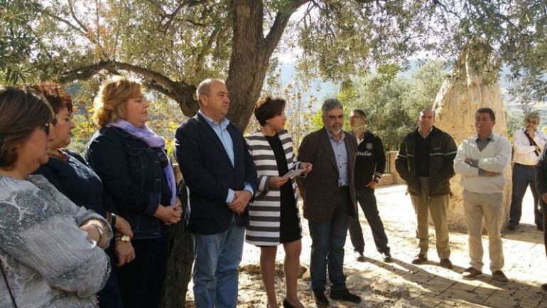 Acto de homenaje a las víctimas del franquismo en El Valle (Granada)