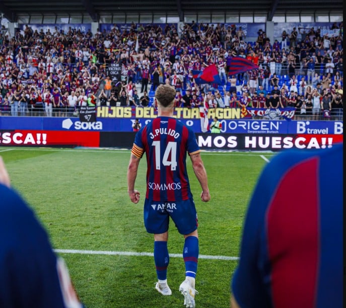 La SD Huesca ha salido en defensa de Jorge Pulido