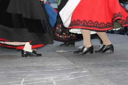 Los bailes tradicionales son seña de San Froilán