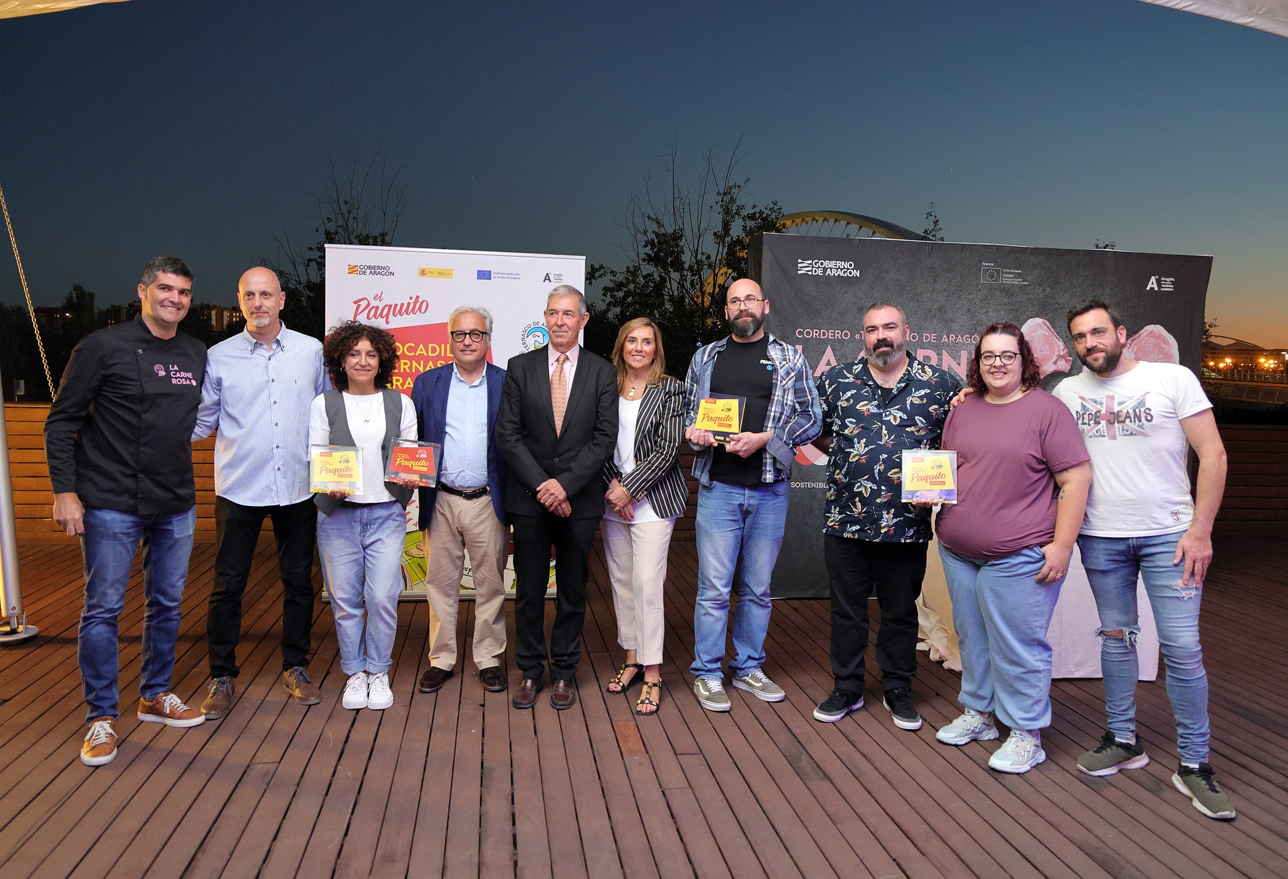 Ganadores del concurso de la Ruta del Paquito de Ternasco de Aragón