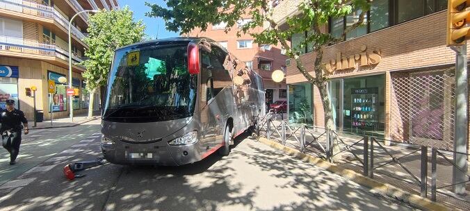 El accidente se producía entre la Avenida Martínez de Velasco y la calle Cavia