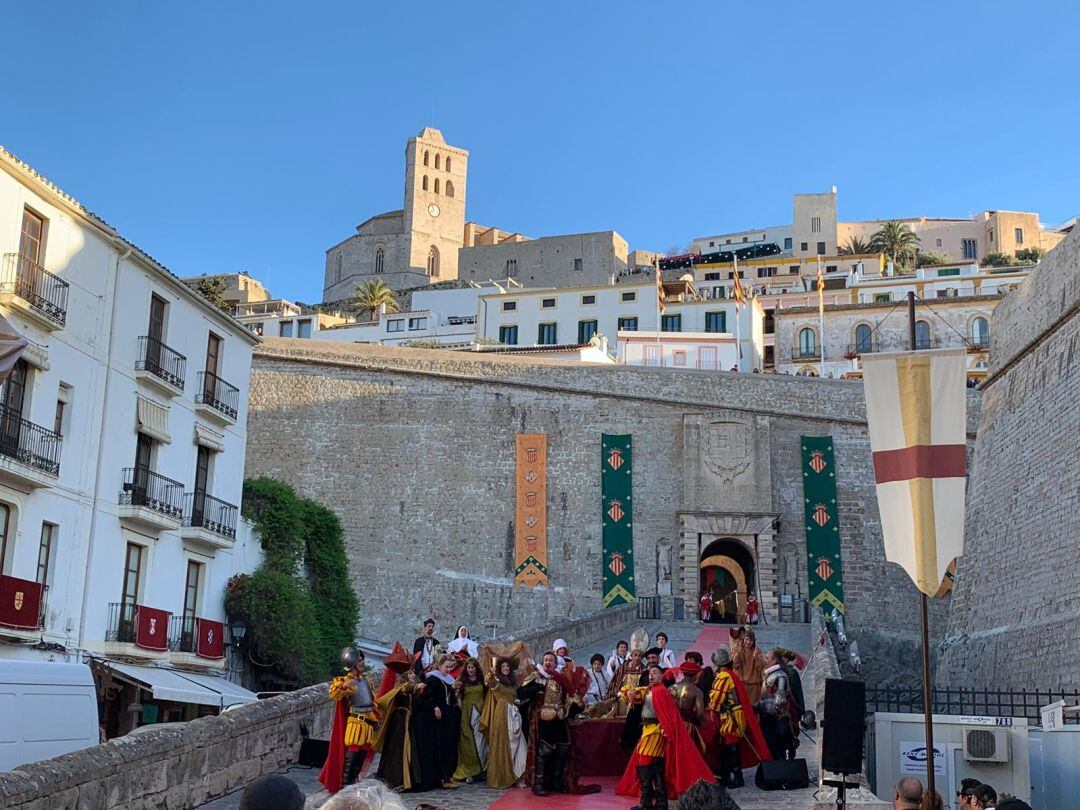 Imagen de archivo de la Eivissa Medieval en 2019