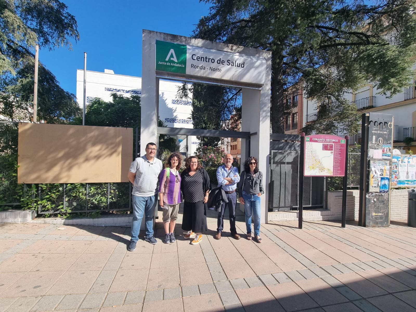 Componentes de 'Por Andalucía' en Ronda