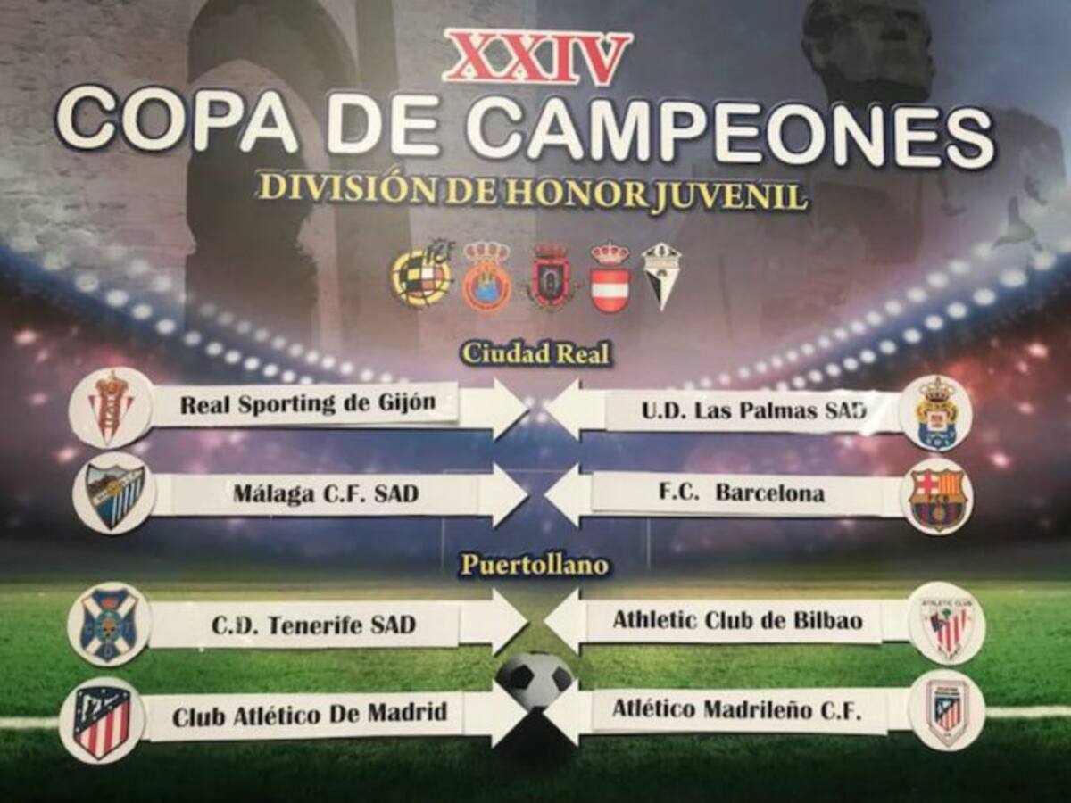 El Málaga juvenil repite en la Copa de Campeones ante el Barcelona