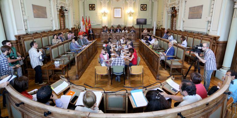 Salón de Plenos del Ayuntamiento de Valladolid