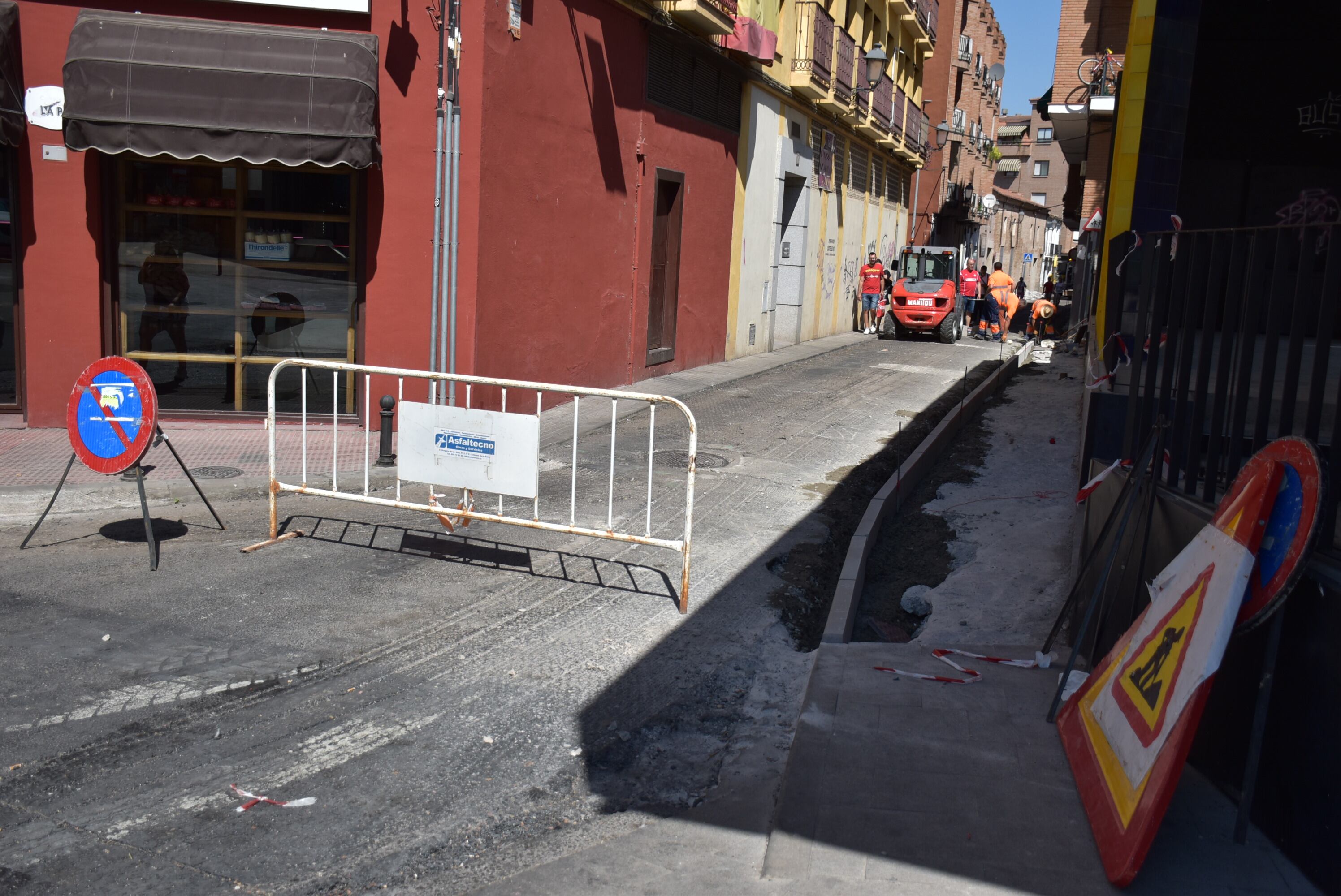 Obras en Fernando de Rojas