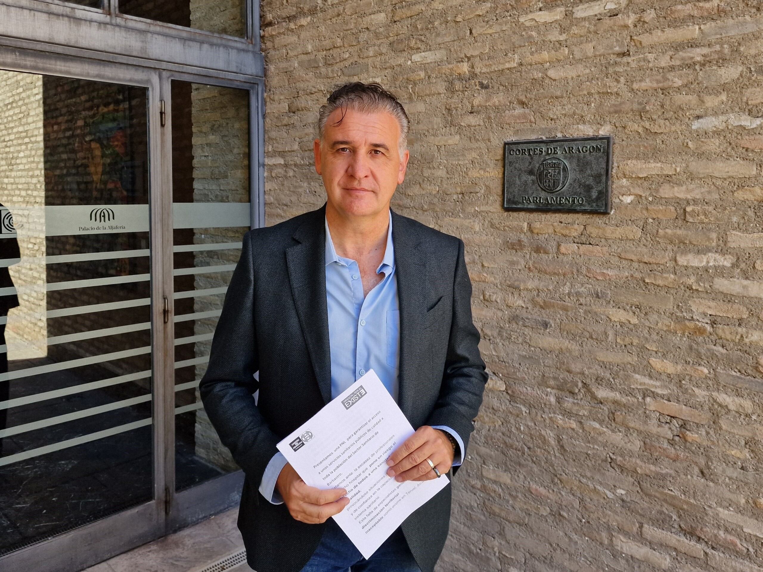 Joaquín Moreno es diputado de Aragón Teruel Existe