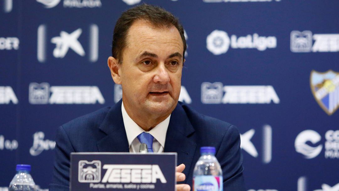 El administrador judicial del Málaga, José María Muñoz