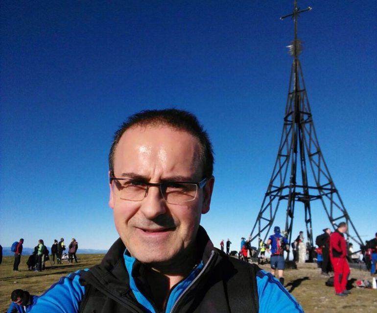 Cima del Gorbea hoy día 31 de diciembre.