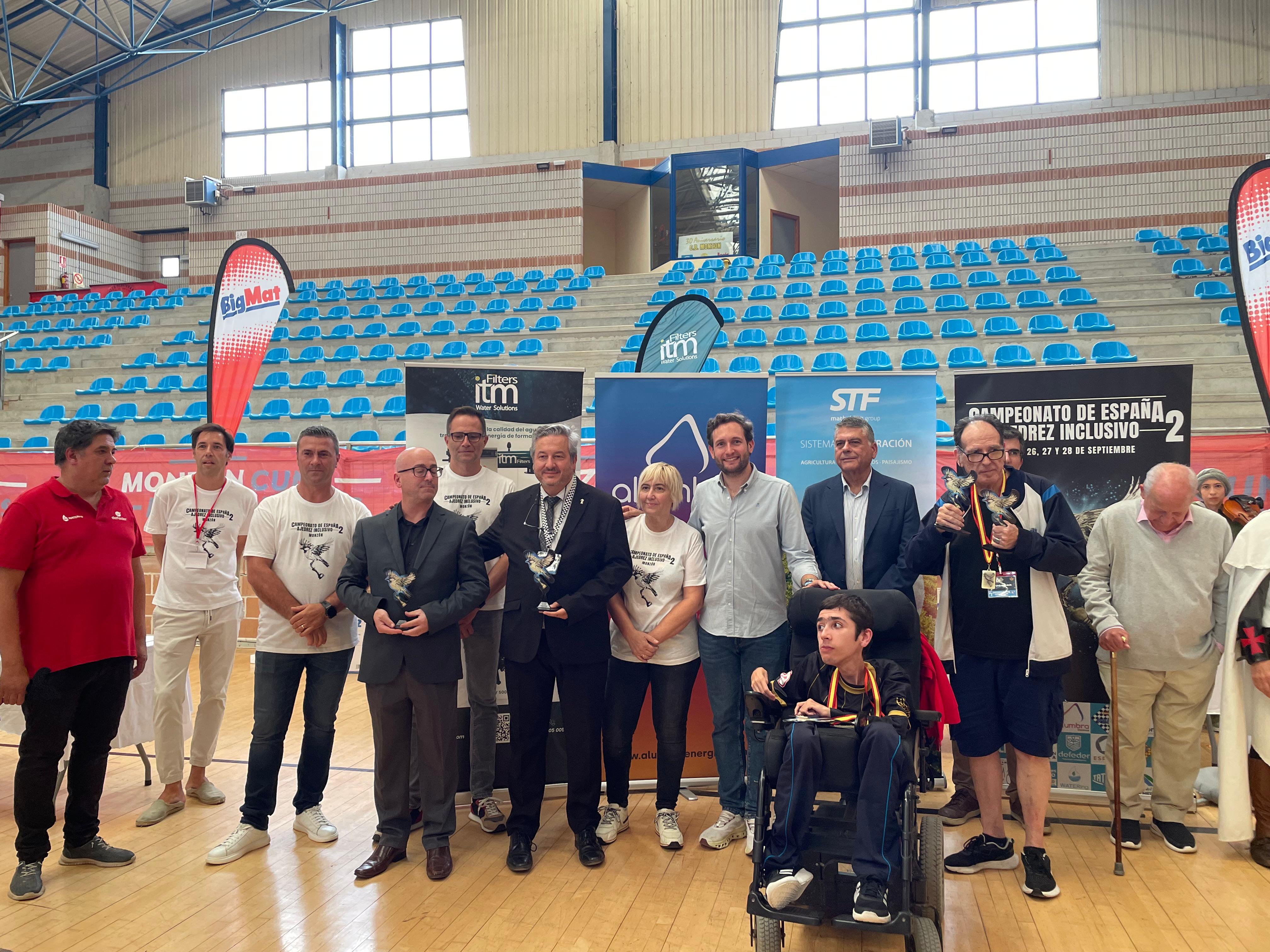 II Campeonato de España de Ajedrez Inclusivo. Monzón.