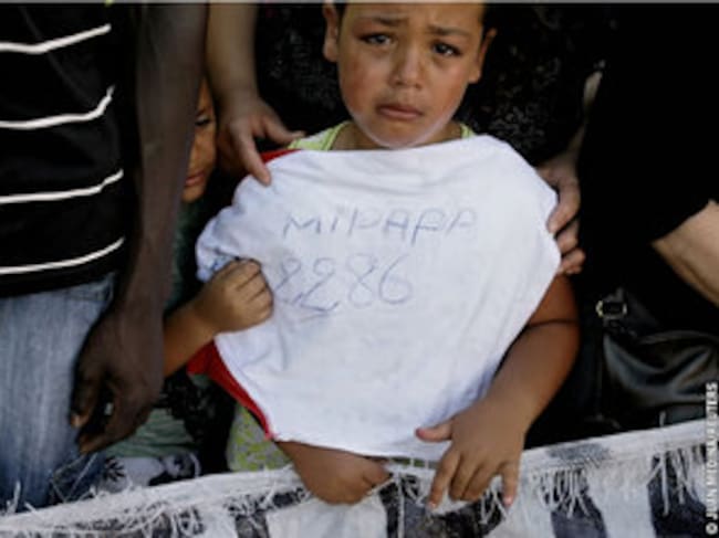 La fotografía "Cárceles para inmigrantes" que aporta a la muestra Juan Medina, fotoperiodista argentino premiado entre otros galardones con el World Press Photo por su particular mirada sobre el fenómeno migratorio