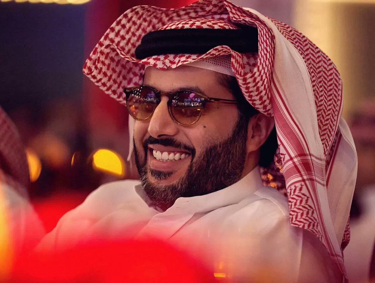 El dueño del Almería, Turki Al-Sheikh.