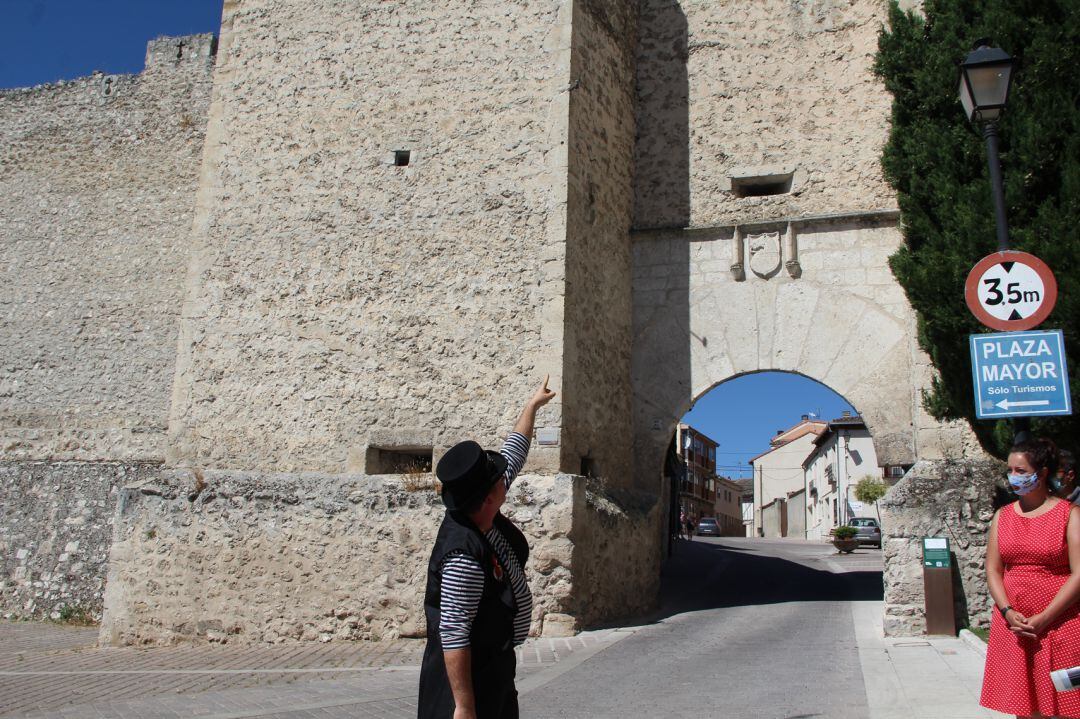 El actor que denunció al Ayuntamiento durante una visita teatralizada el verano pasado en Cuéllar