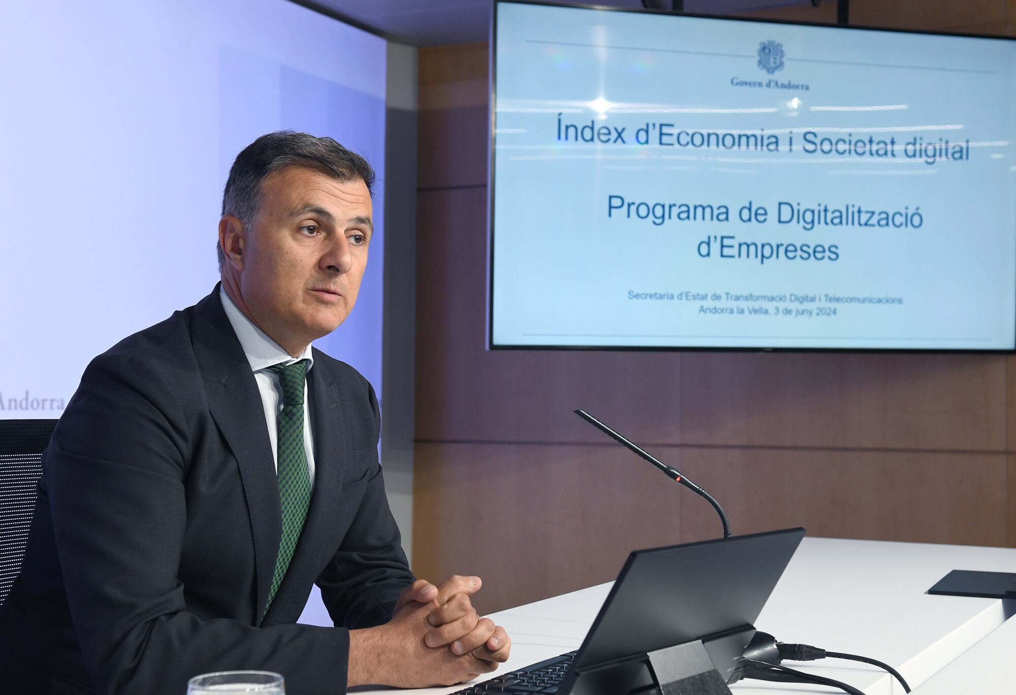 El nou ministre de la Funció Pública, Marc Rossell, en una imatge d'arxiu