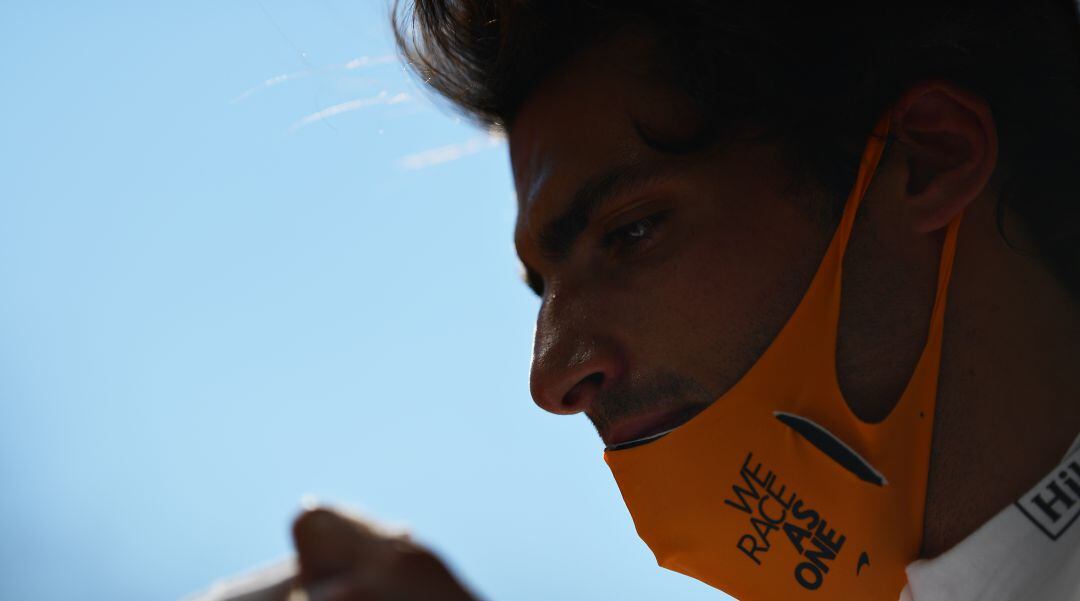 Sainz, este mes de septiembre, en Monza