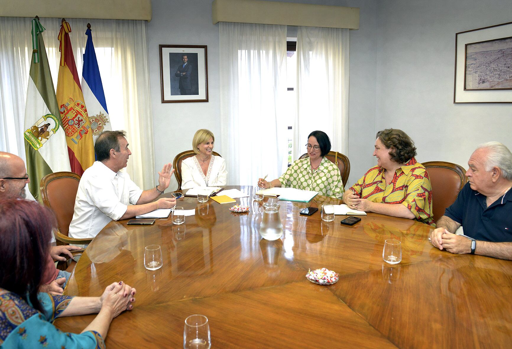 Asunico reunido con el Ayuntamiento de Jerez