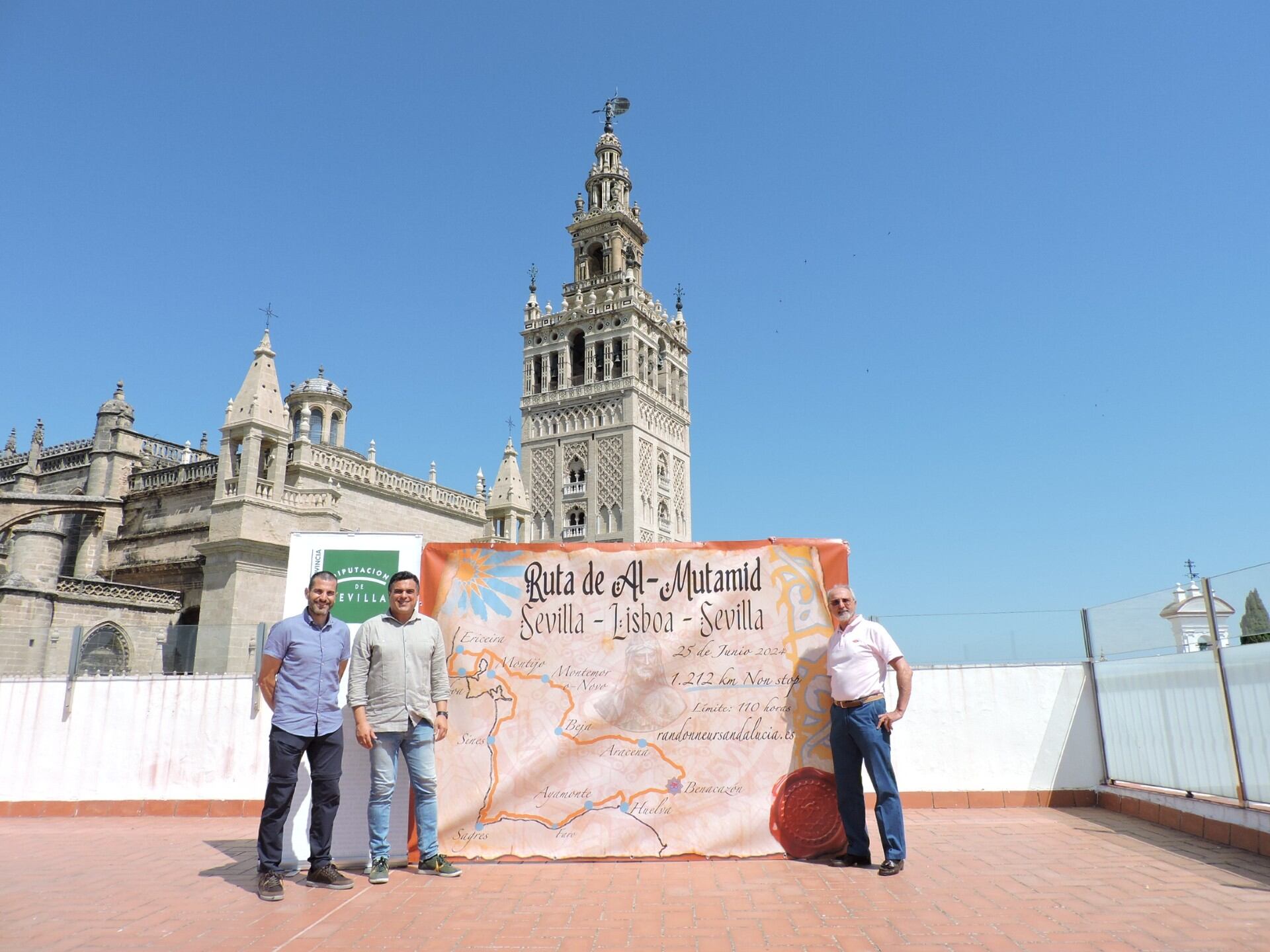 Presentación de la ruta ciclista de larga distancia de Almutamid