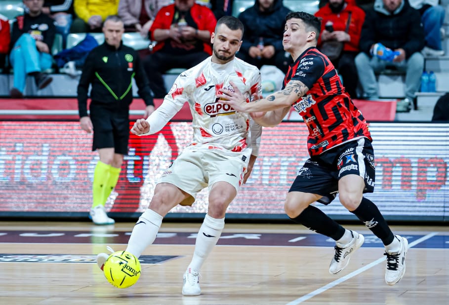 David Álvarez en el partido ante Sala Zaragoza