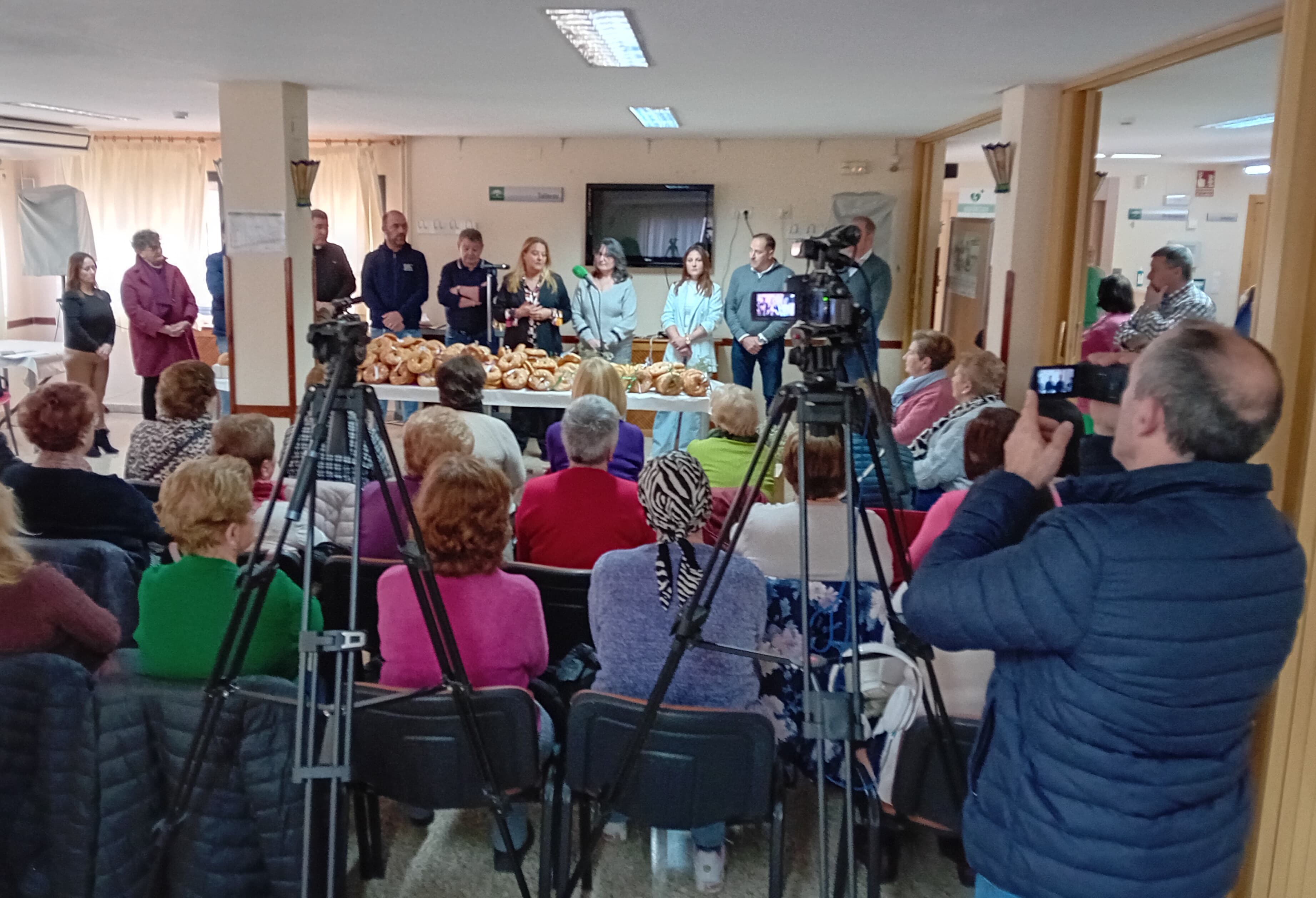 Momento de la intervención de la delegada territorial de Inclusión Social en la inauguración del servicio de cafetería del CPAPM de Jódar