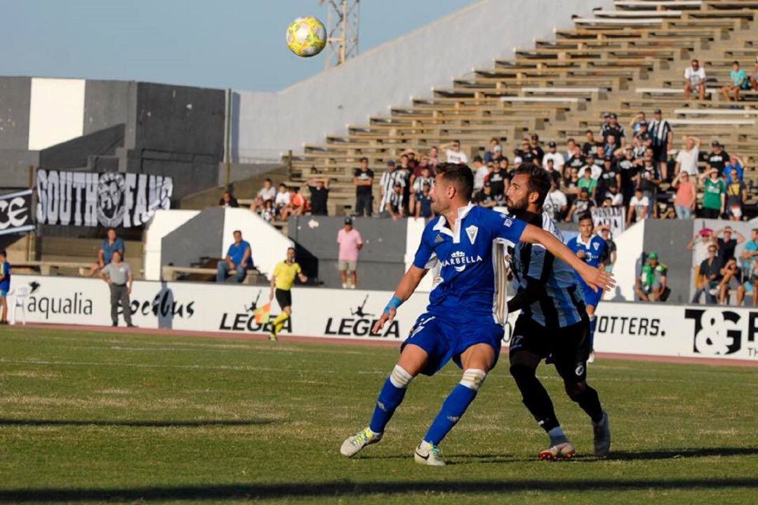 Pito ante el Marbella.