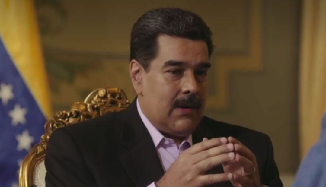 Nicolás Maduro, en la entrevista con Jordi Ebole en La Sexta.