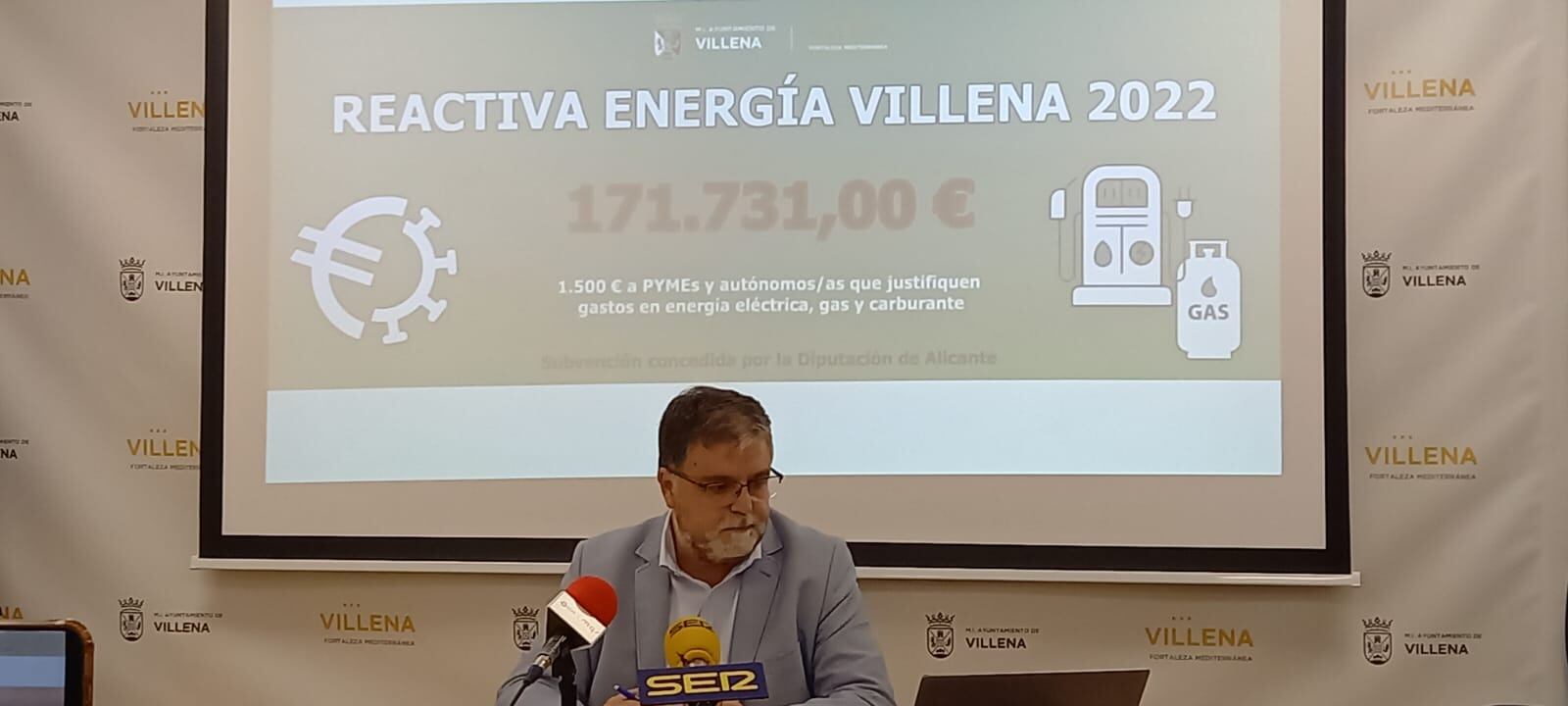 El Alcalde, presentando la campaña